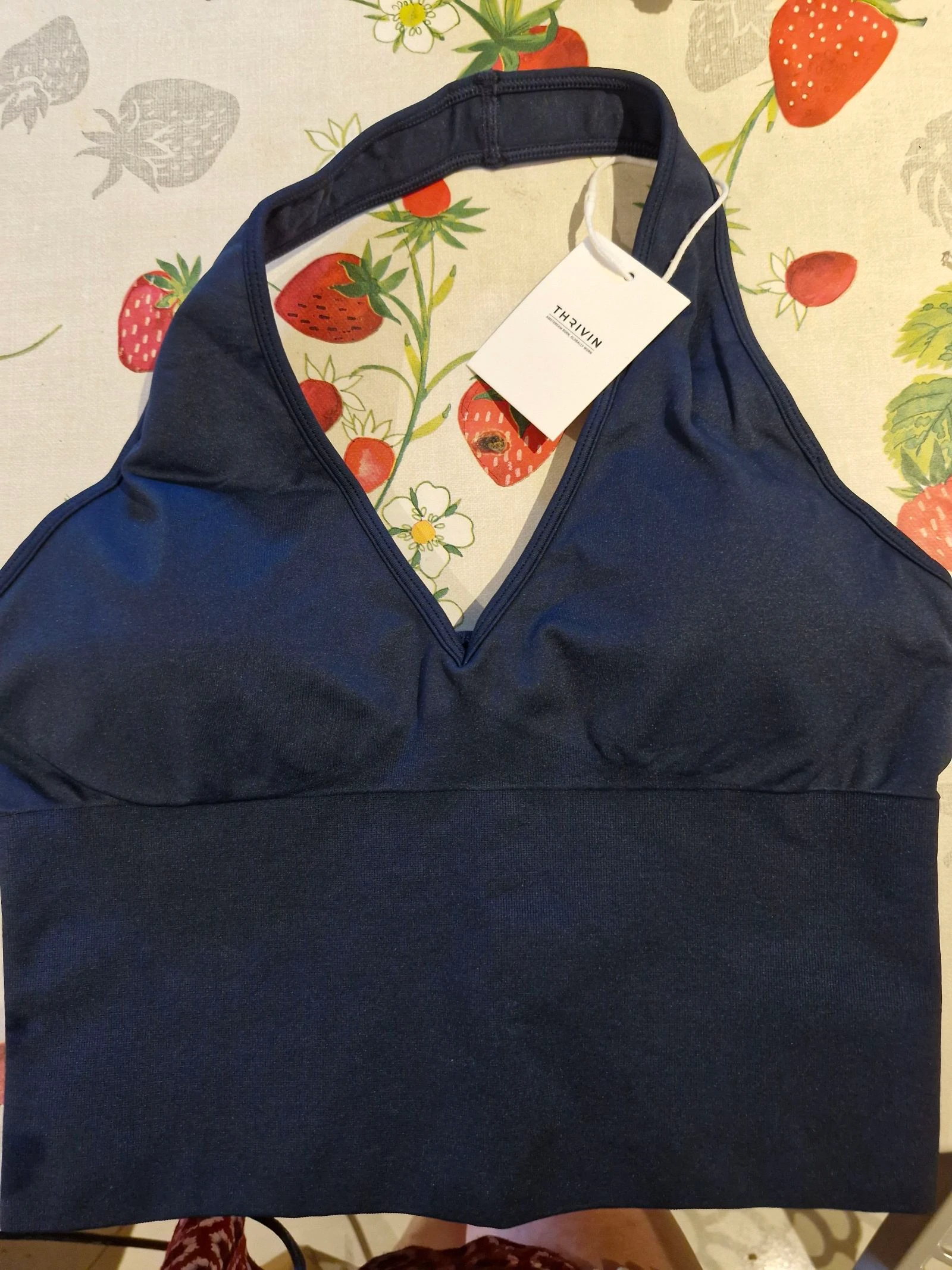 Top Thrivin tamanho m cor azul marinho – photo 2
